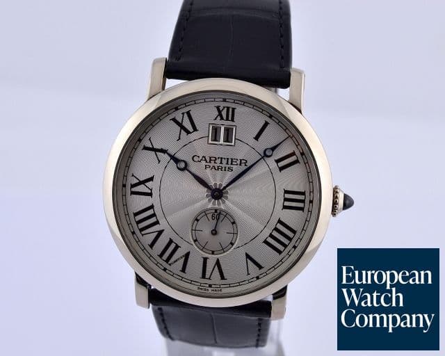 Image of Cartier Cartier Privee Rotande Large Date 18K WG