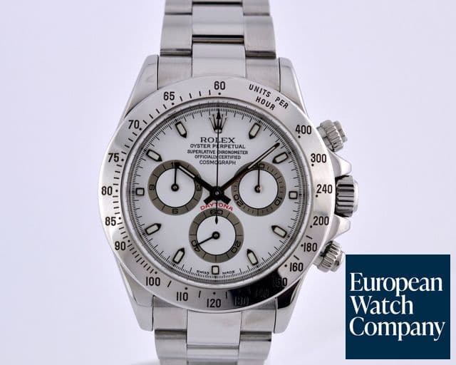 Image of Rolex Daytona SS White Dial