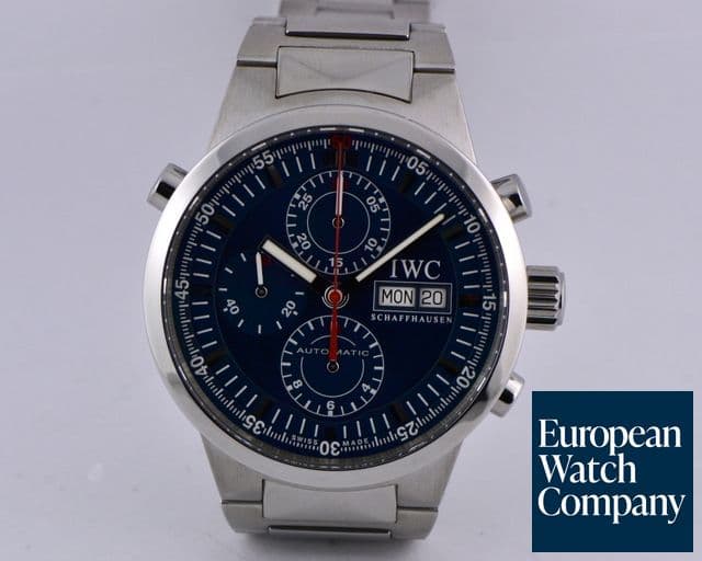 Image of IWC GST Split-Second SS Blue Dial 