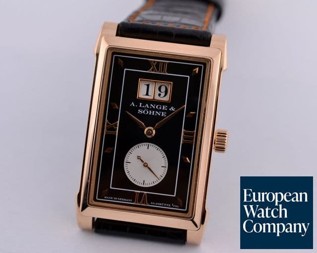 Image of A. Lange and Sohne Cabaret 18K RG Black Dial