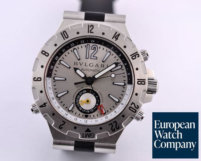 Image of Bulgari Diagono Professional GMT Automatic SS / Rubber