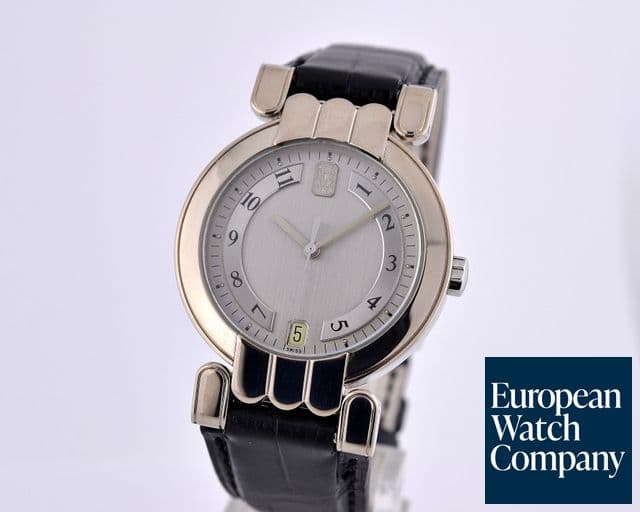 Image of Harry Winston Ocean Automatic 18K WG Silver Dial 