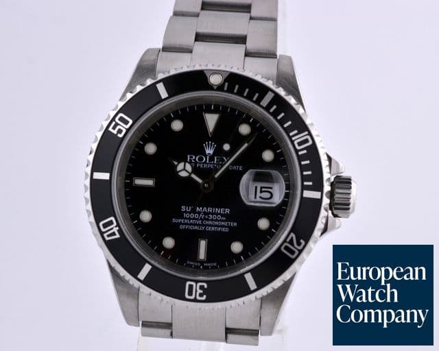 Image of Rolex Submariner SS Black Dial 