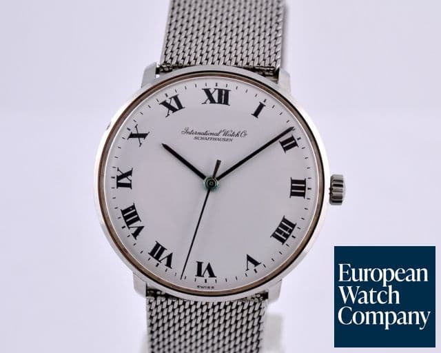 Image of IWC Vintage Portofino SS / SS White Roman 