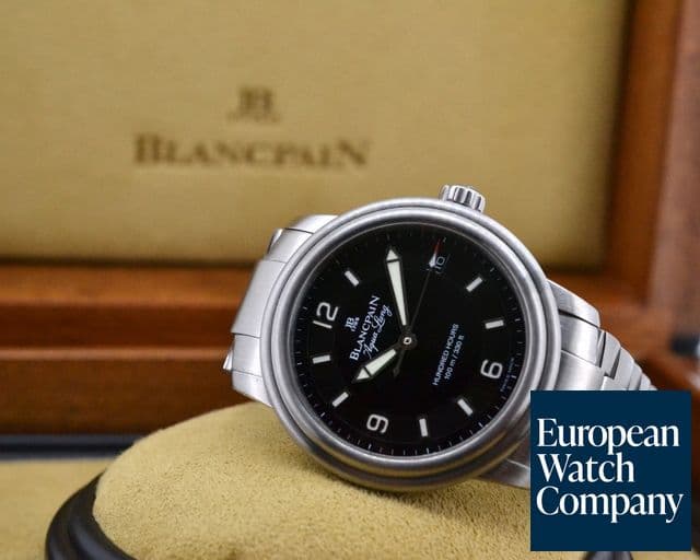 Image of Blancpain Leman Aqualung Ultra Slim Automatic SS / SS