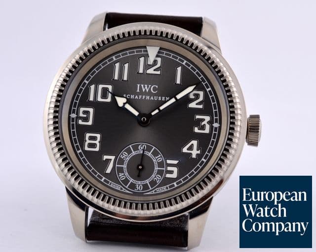 Image of IWC Vintage Collection Pilot Watch 18K White Gold