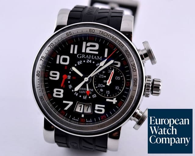 Image of Graham Grand Silverstone Luffield Limited Chrongraph GMT SS