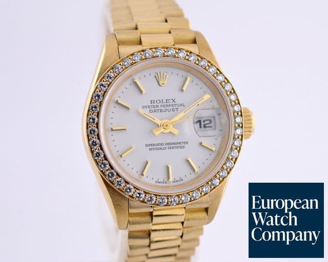 Image of Rolex Datejust President Ladies 18K YG / Diamond Bezel