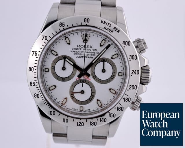 Image of Rolex Daytona SS White Dial