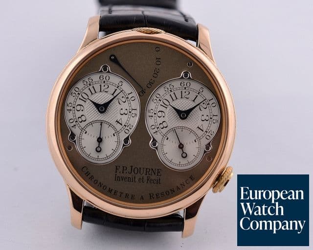 Image of F. P. Journe Chronometre Resonance
18K RG Rose Dial