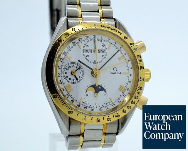 Image of Omega Speedmaster Day Date Moon 18K / SS