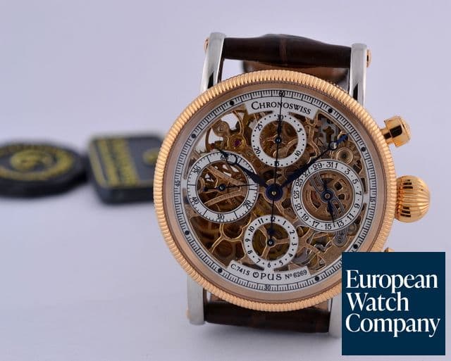 Image of Chronoswiss Opus Chronograph SS / 18K RG UNWORN 