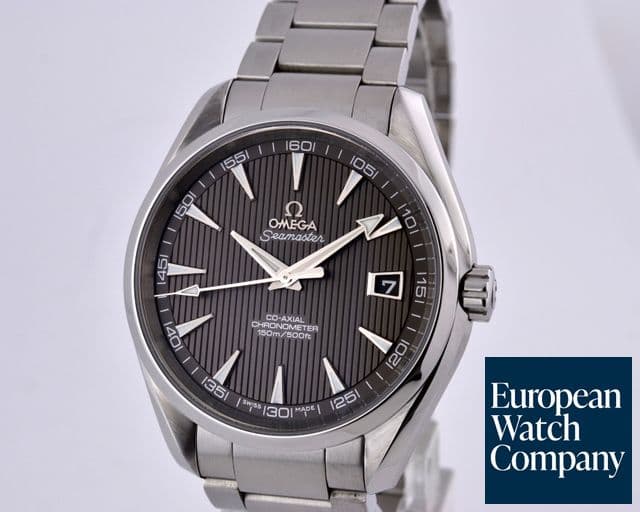 Image of Omega Aqua Terra Co-Axial Chronometer Grey Dial SS / SS 