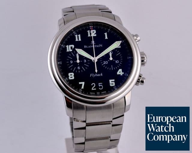 Image of Blancpain Flyback Chronograph Big Date SS / SS 40MM