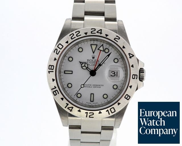 Image of Rolex Explorer II White Dial 