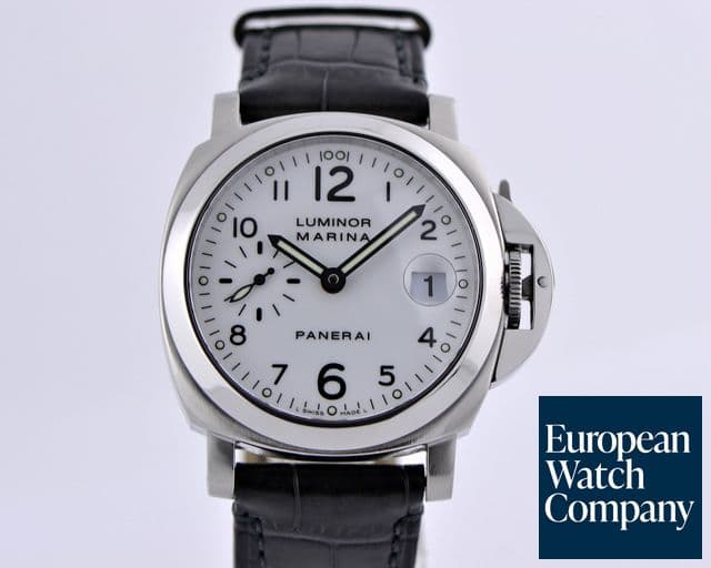 Image of Panerai Luminor Marina SS White Dial 40MM