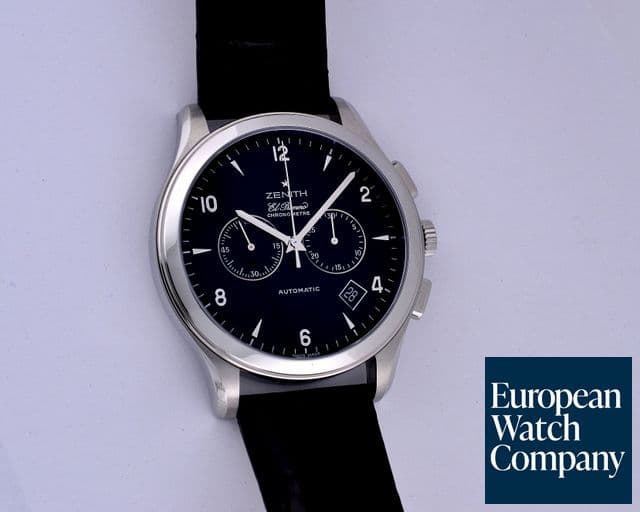 Image of Zenith Grande Class El Primero Chronograph SS Black 