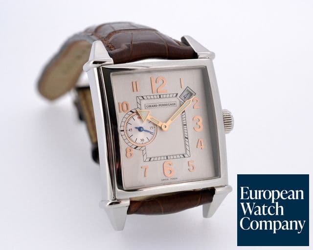 Image of Girard Perregaux Vintage 1945 Silver SS
