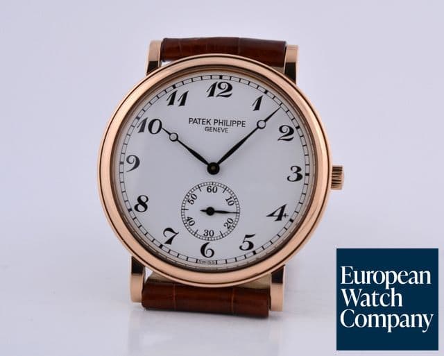 Image of Patek Philippe Calatrava White Dial Arabic Numerals 