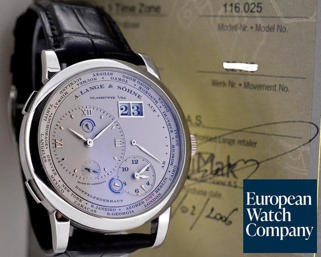 Image of A. Lange and Sohne Lange 1 Time Zone Platinum 