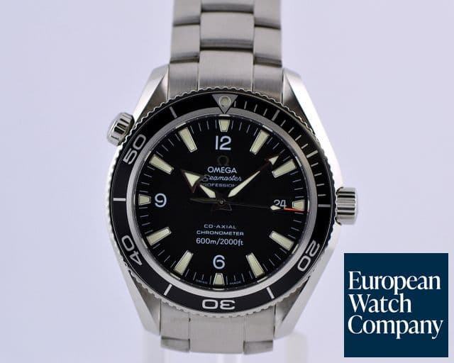 Image of Omega Seamaster Planet Ocean Black Dial SS/SS 42MM