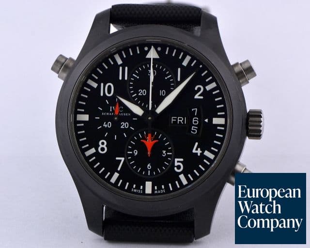 Image of IWC Top Gun Ceramic Split-Second Rattapante 
