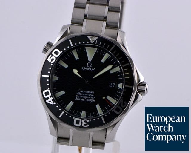 Image of Omega Seamaster SS Black Dial