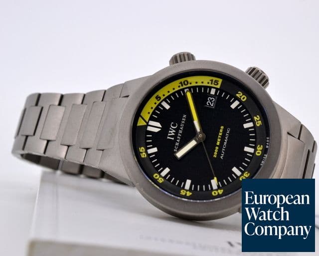Image of IWC Aquatimer 2000 Titanium / Titanium