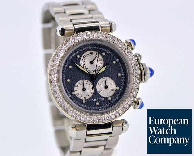 Image of Cartier Pasha Chronograph Quartz SS / SS