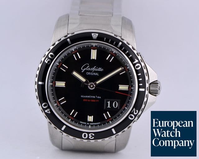 Image of Glashutte Original Sport Evolution Panorama Date SS / SS