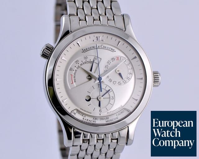 Image of Jaeger LeCoultre Master Geographic SS / SS Silver Dial 