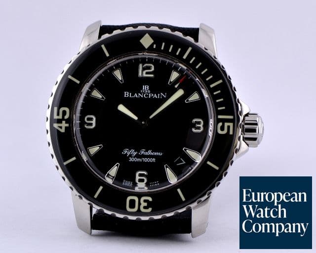 Image of Blancpain Fifty Fathoms Automatic SS / Kevlar