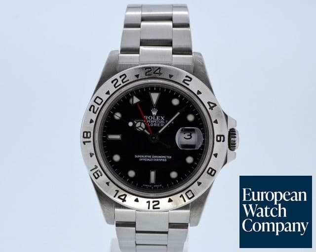 Image of Rolex Explorer II SS Black Dial 