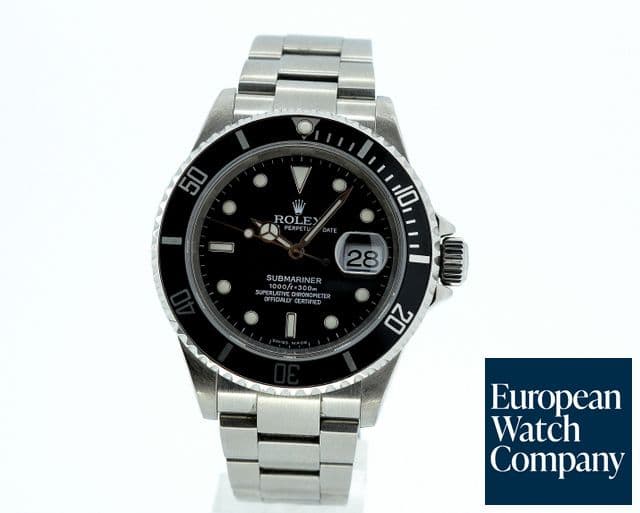 Image of Rolex Submariner SS Black Dial 