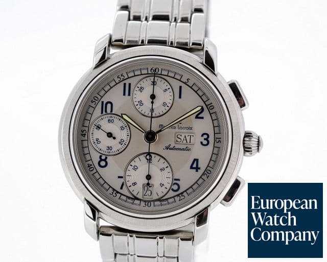 Image of Maurice Lacroix Chronograph Silver Arabic Dial SS / SS 