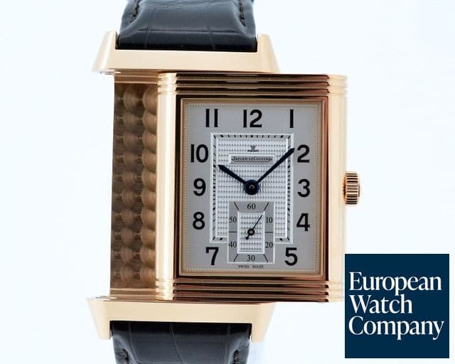 Image of Jaeger LeCoultre Grande Reverso 976 Silver Dial 18K RG 