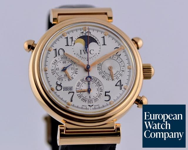 Image of IWC Da Vinci Perpetual Calendar Chronograph Split Second 18K Rose Gold