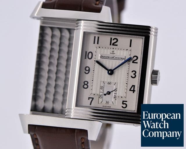 Image of Jaeger LeCoultre Reverso Grande Taille SS Silver Dial 