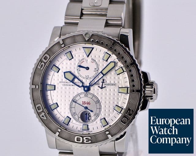 Image of Ulysse Nardin Maxi Marine Diver Silver Dial SS / SS 
