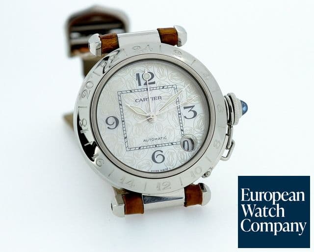Image of Cartier Pasha Silver MOP Cartier Dial SS