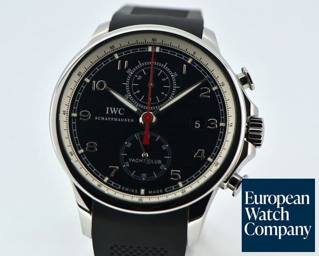 Image of IWC IWC Portuguese Yacht Club Flyback Black Dial 
