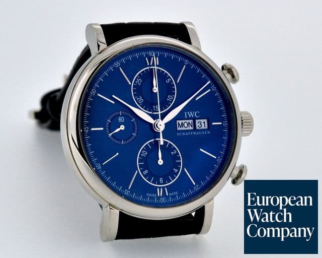 Image of IWC Portofino Chronograph SS Laureus Sport Edition