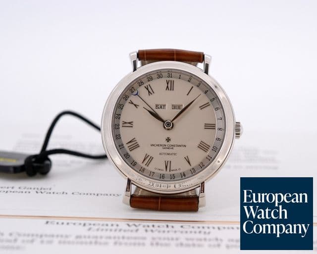 Image of Vacheron Constantin Triple Date 18K White Gold 
