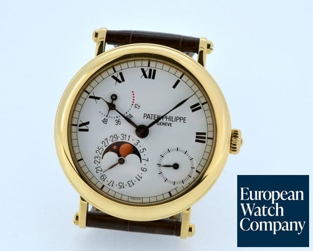 Image of Patek Philippe Power Reserve Half-Hunter Moon Phase 18K YG