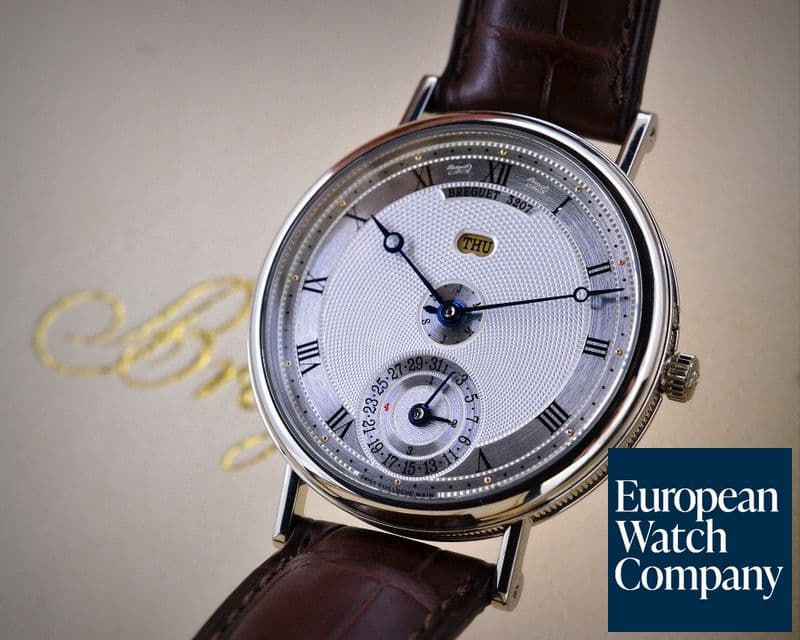 Image of Breguet Linear Perpetual Calendar 18K White Gold