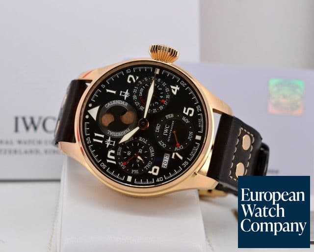 Image of IWC Big Pilot Perpetual Calendar Antoine De Saint Exupery 18K RG
