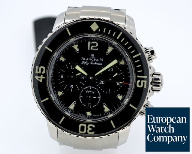 Image of Blancpain Fifty Fathoms Flyback Chronograph SS / SS 