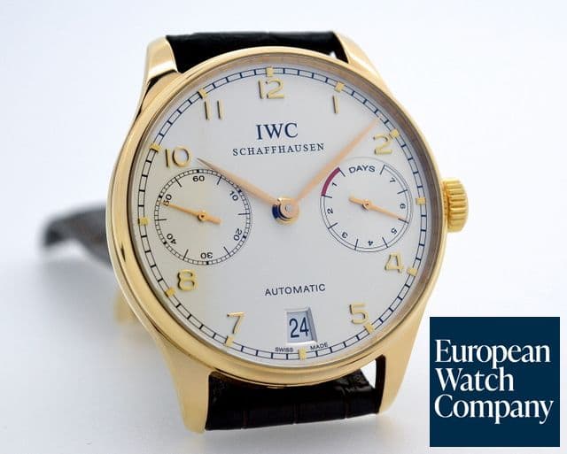 Image of IWC Portuguese 7 Day Automatic 18K RG