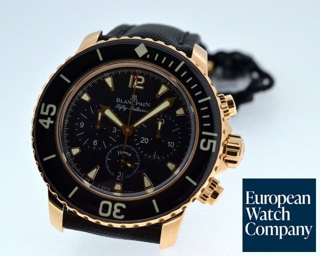 Image of Blancpain Fifty Fathoms Chronograph 18K RG