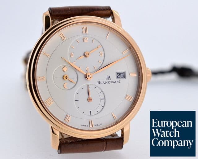 Image of Blancpain Villeret Timezone GMT 18K RG